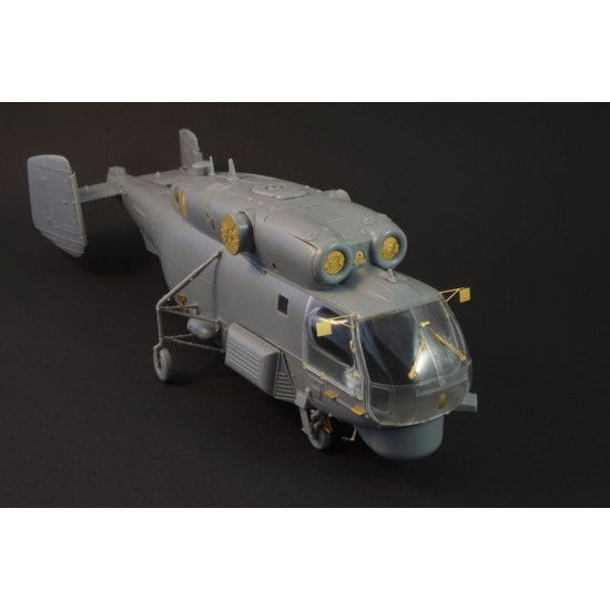 Brengun BRL48078 1/48 Ka-27 Exterior (Hobby boss kit) PE set for HobbyBoss kit Brengun BRL48078 1/48 Ka-27 Exterior (Hobby boss kit) PE set for HobbyBoss kit