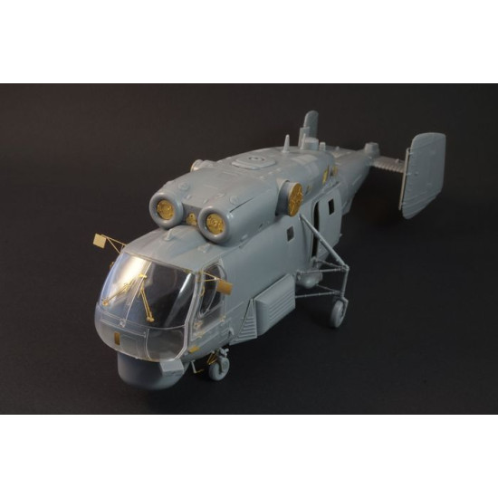 Brengun BRL48078 1/48 Ka-27 Exterior (Hobby boss kit) PE set for HobbyBoss kit Brengun BRL48078 1/48 Ka-27 Exterior (Hobby boss kit) PE set for HobbyBoss kit