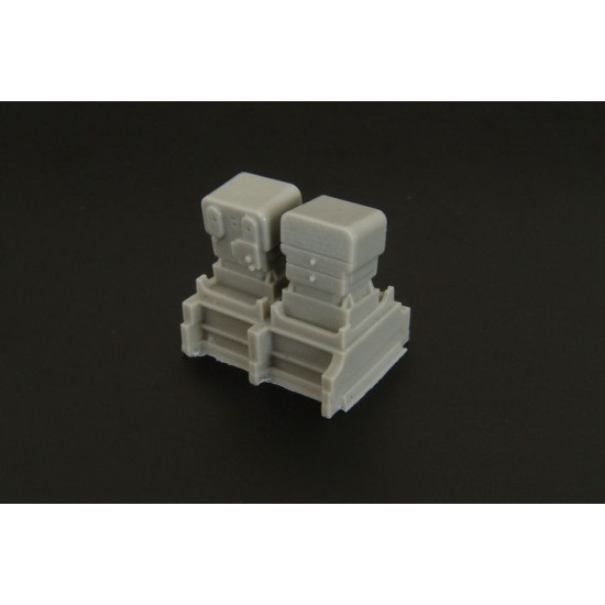 Brengun BRL48104 1/48 Spitfire PRU camera set resin set for Spitfire PRU kits