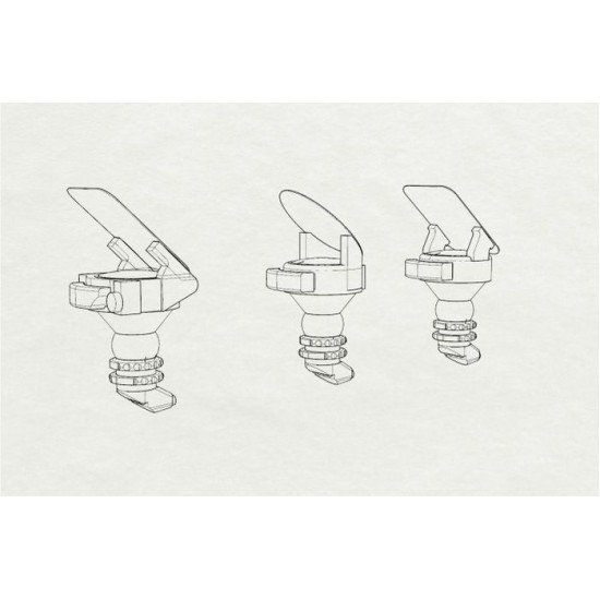 Brengun BRL48110 1/48 British reflector gunsight WWII resin set