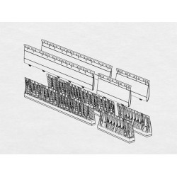 Brengun BRL48112 1/48 C-130 flaps (Italeri) resin set for Italeri kit