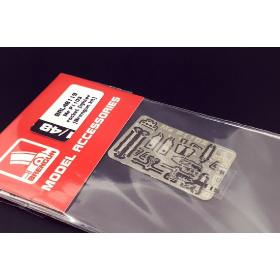 Brengun BRL48119 1/48 Me P1103 rocket fighter PE accessories for Brengun kit