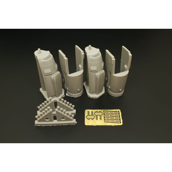 Brengun BRL48124 1/48 DH98 Mosquito two stage merlin resin set for Tamiya kit