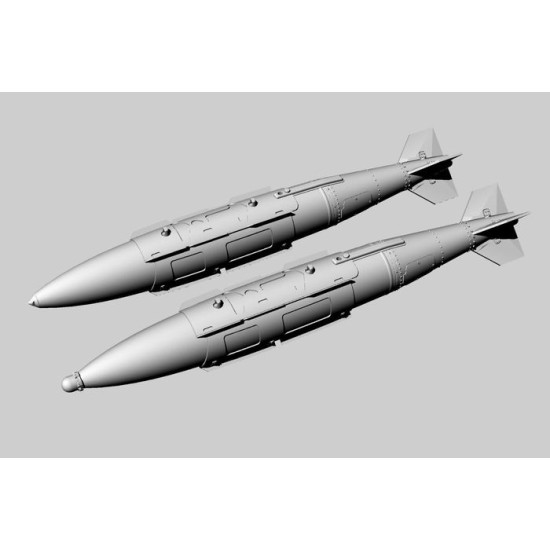 Brengun BRL48169 1/48 GBU-31 JDAM Bombs resin set of U.S. bombs (2 pcs)