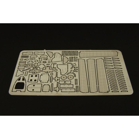 Brengun BRL72026 1/72 Ki-61 II Kai (RSmodels92104) PE parts for RSmodels kit
