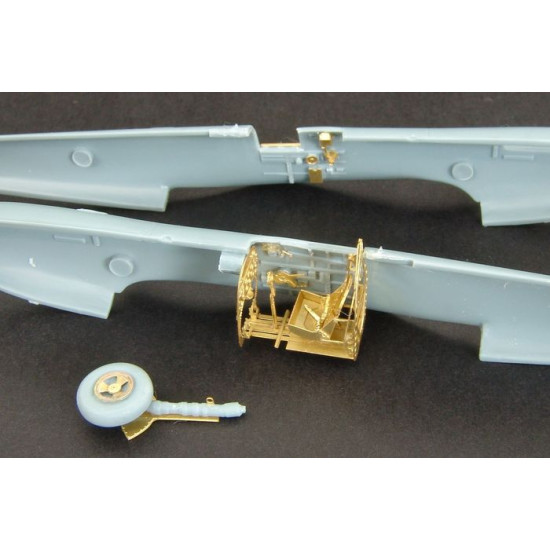 Brengun BRL72029 1/72 Spitfire LF Mk XVI PE parts for SWORD kit