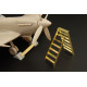 Brengun BRL72043 1/72 British wheel chock ladder accessories for aircraft