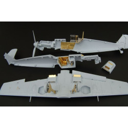 Brengun BRL72044 1/72 Bf 109E-4 (Airfix) PE parts for Airfix kit