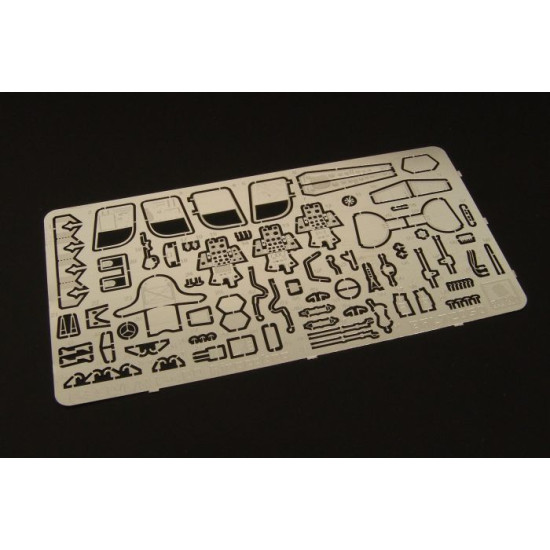 Brengun BRL72050 1/72 P-39Q-L-N P-400 Airacobra PE parts for RS models kit