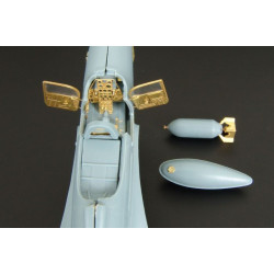 Brengun BRL72051 1/72 P-39D - Airacobra Mk I PE parts for RS models kit