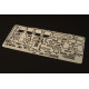 Brengun BRL72051 1/72 P-39D - Airacobra Mk I PE parts for RS models kit
