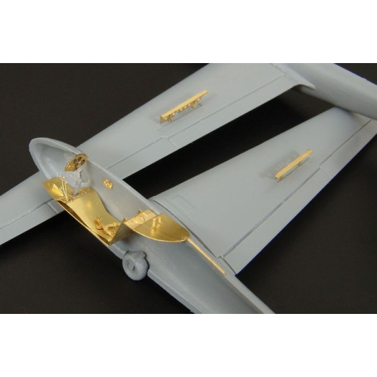 Brengun BRL72056 1/72 LF-107 Lunak glider PE parts for Admiral-AZ kit