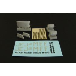 Brengun BRL72063 1/72 Beer Spitfire Mk IX PE-resin parts for all Spitfire Mk.IX