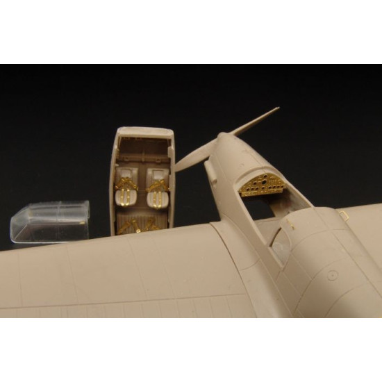 Brengun BRL72064 1/72 Bf 108 Taifun (Fly) PE set for Fly kit