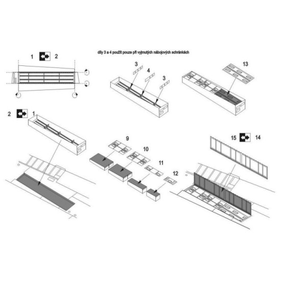 Brengun BRL72065 1/72 P-40E Gun bay (AZ model) PE set for AZ kit