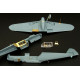 Brengun BRL72070 1/72 Bf-109 G-family (AZ model) PE parts for AZ kit