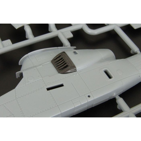 Brengun BRL72080 1/72 AH-1G Cobra air intake correction set for Special Hobby