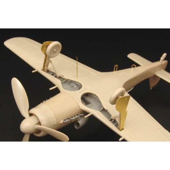 Brengun BRL72083 1/72 FW-190D-11-13 (AZ model) Pe set for AZ kit