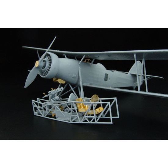 Brengun BRL72100 1/72 Letov S-328 PE set PE set for Special hobby kit