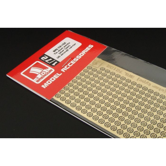 Brengun BRL72102 1/72 Tie down points (star type) US aircraft carrier PE set