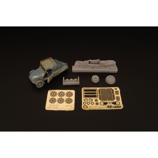 Brengun BRL72130 1/72 Velorex (Eduard kit) PE and resin set for Eduard kit