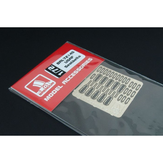 Brengun BRL72145 1/72 USAF Seatbelts PE set of seatbelts