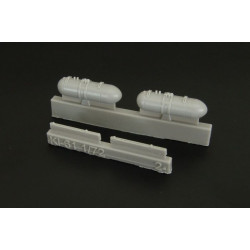 Brengun BRL72153 1/72 Ki-61 Id Hien Wing Racks & Drop Tanks resin set for Tamiya