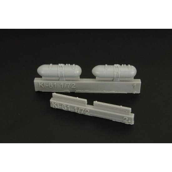 Brengun BRL72153 1/72 Ki-61 Id Hien Wing Racks & Drop Tanks resin set for Tamiya