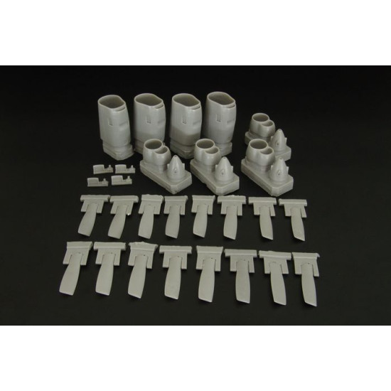 Brengun BRL72154 1/72 C-130 E-H engine set Resin set for Italeri kit