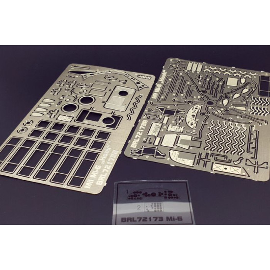 Brengun BRL72173 1/72 Mi-6 Hook PE set for A-model kit