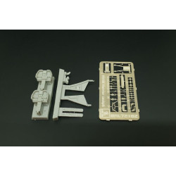 Brengun BRL72182 1/72 AV8B Cockpit (Hasegawa kit) resin set for Hasegawa kit