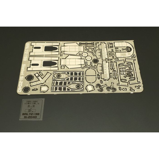 Brengun BRL72198 1/72 Siebel Si-204D (KP-Smer kit) PE set for KM Směr model kit