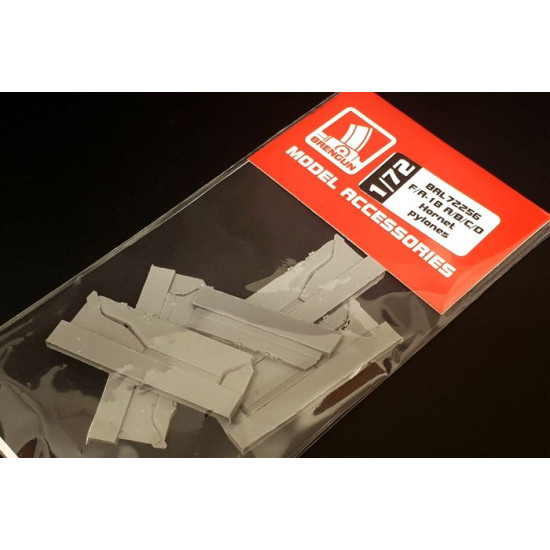 Brengun BRL72256 1/72 F/A-18 A/B/C/D Hornet pylons Resin set of weapon pylons Brengun BRL72256 1/72 F/A-18 A/B/C/D Hornet pylons Resin set of weapon pylons