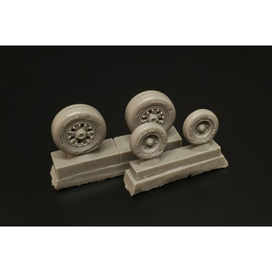 Brengun BRL72263 1/72 F/A-18 C/D wheel set Resin wheels