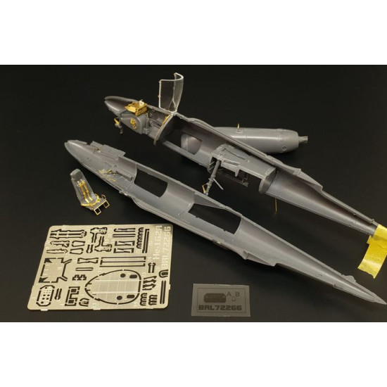 Brengun BRL72266 1/72 He-162A (Special Hobby kit) PE set for Special hobby kit