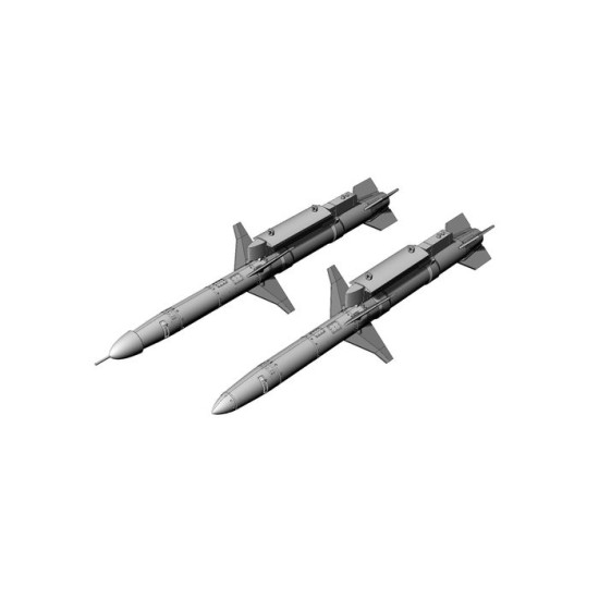 Brengun BRL72276 1/72 AGM-88 Harm resin kit of U.S. antiradar missile (2pcs)