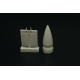 Brengun BRL72278 1/72 MiG-29A Radome and closed upper jet intakes resin Italeri