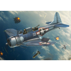 Brengun BRP144019 1/144 SBD-5 Dauntless „Pacific theatre“ Plastic injection kit