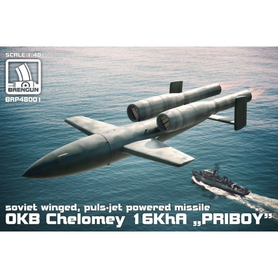 Brengun BRP48001 1/48 OKB Chelomey 16KhA PRIBOY missile plastic construction kit