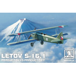 Brengun BRP72014 1/72 Letov S-16 1 Prague-Tokyo-Prague plastic construction kit