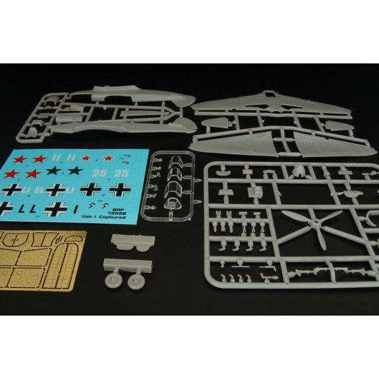 Brengun BRP72028 1/72 Yak 1 captured plastic construction kit