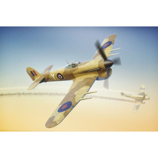 Brengun BRP72039 1/72 Typhoon Mk Ib Car Doors-Desert and Luftwaffe trials kit