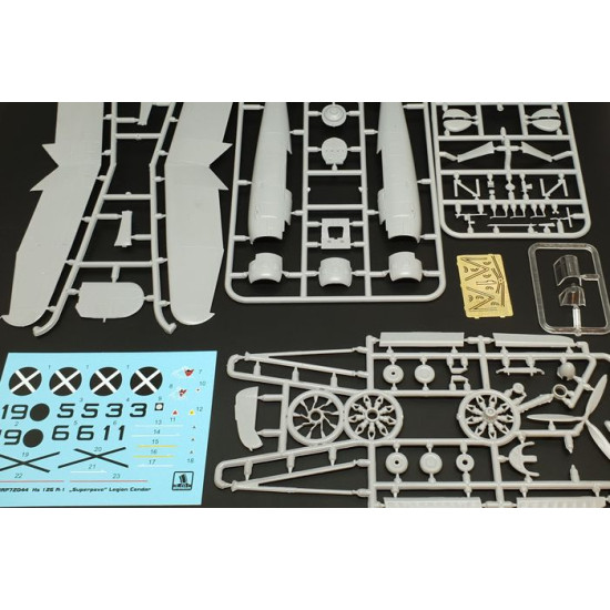 Brengun BRP72044 1/72 Hs 126 A-1 Superpava Legion Condor Plastic kit