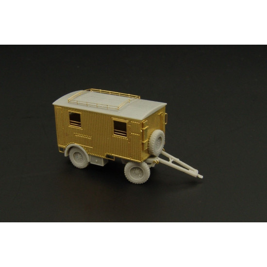 Brengun BRS144009 1/144 Ah 472 Luftwaffe trailer resin-PE construction kit