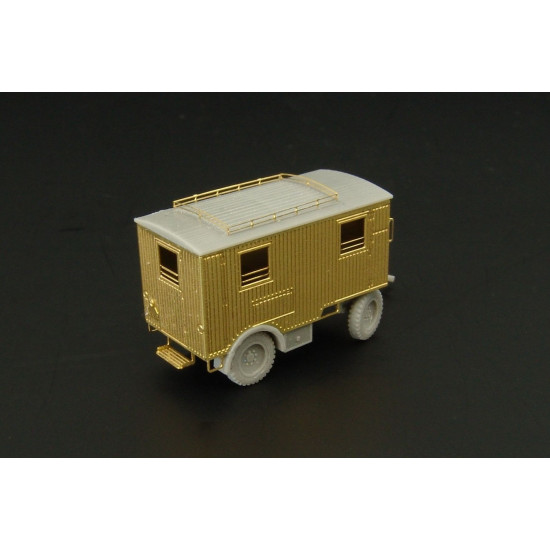 Brengun BRS144009 1/144 Ah 472 Luftwaffe trailer resin-PE construction kit