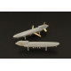 Brengun BRS144013 1/144 AGM-86 ALCM model kit of cruise missile 2pcs