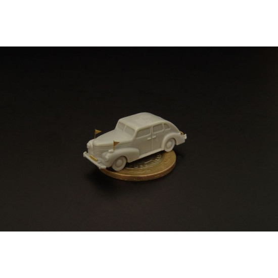 Brengun BRS144034 1/144 German staff car hardtop resin german staff car 2pcs