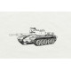 Brengun BRS144046 1/144 T-62 MBT resin kit of soviet main battle tank