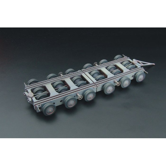 Brengun BRS144048 1/144 Culemeyer 80ton resin kit of german heavy trailer