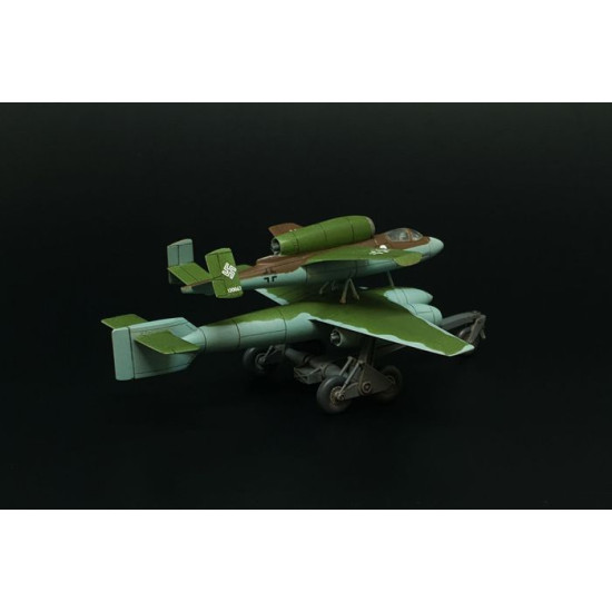 Brengun BRS144067 1/144 Mistel 5 He162A + Arado E-377 resin german flying bomb